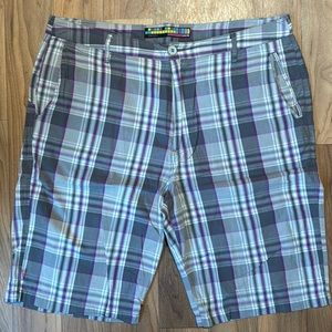 Mishka Plaid Shorts